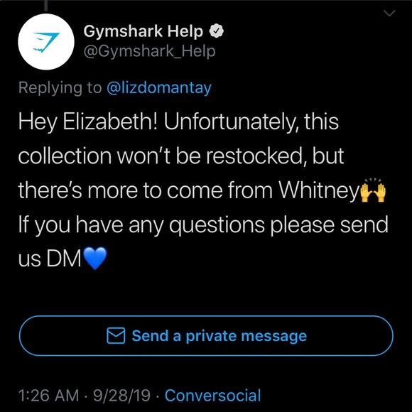 Gymshark x Whitney Simmons Legging XS NWT - Picture 5 of 6